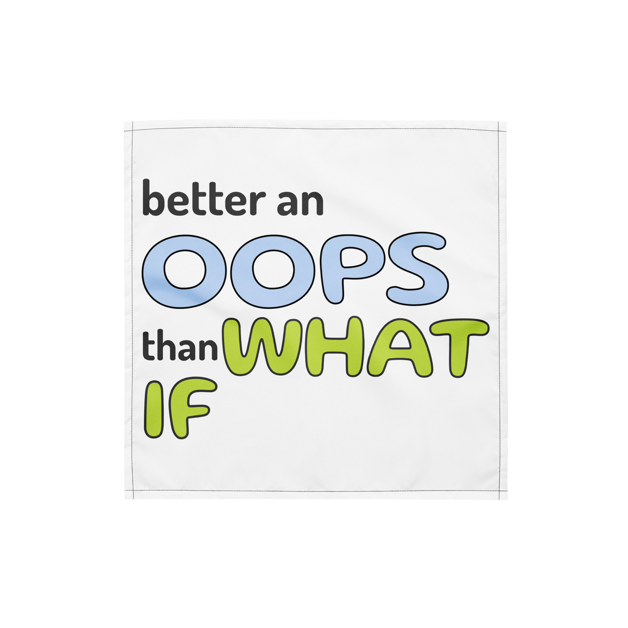 All-over print bandana